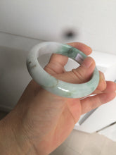 Load image into Gallery viewer, 56.4mm certificated Type A 100% Natural sunny green Jadeite Jade bangle Z128-2357