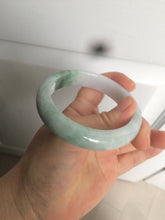 Load image into Gallery viewer, 56.4mm certificated Type A 100% Natural sunny green Jadeite Jade bangle Z128-2357