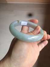 Load image into Gallery viewer, Reserved! Please don't order. 56.8mm certified type A 100% Natural icy watery green/white/brown/purple jadeite jade bangle Z127-4408