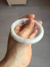 Load image into Gallery viewer, 56.6mm certificated Type A 100% Natural green purple white Jadeite Jade bangle BL67-6247