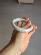 Load image into Gallery viewer, 56.6mm certificated Type A 100% Natural green purple white Jadeite Jade bangle BL67-6247