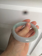 Load image into Gallery viewer, Reserved! Please don't order. 56.8mm certified type A 100% Natural icy watery green/white/brown/purple jadeite jade bangle Z127-4408