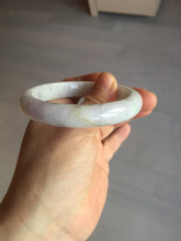 Load image into Gallery viewer, 56.6mm certificated Type A 100% Natural green purple white Jadeite Jade bangle BL67-6247
