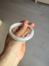 Load image into Gallery viewer, 56.6mm certificated Type A 100% Natural green purple white Jadeite Jade bangle BL67-6247