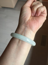 Load image into Gallery viewer, 53.8mm certified 100% natural Type A icy watery green brown purple jadeite jade bangle BL113-9438