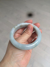 Load image into Gallery viewer, 54.8mm certified type A 100% Natural icy watery green/white/brown jadeite jade bangle Z126-4403