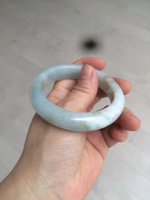 Load image into Gallery viewer, 54.8mm certified type A 100% Natural icy watery green/white/brown jadeite jade bangle Z126-4403
