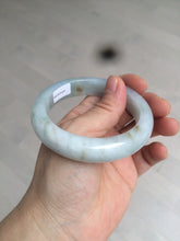 Load image into Gallery viewer, 54.8mm certified type A 100% Natural icy watery green/white/brown jadeite jade bangle Z126-4403
