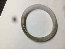 Load image into Gallery viewer, 50mm Certified Type A 100% Natural green brown black purple oval Jadeite Jade bangle AX60-7545