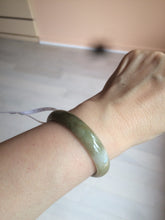 Load image into Gallery viewer, 50mm Certified Type A 100% Natural green brown black purple oval Jadeite Jade bangle AX60-7545