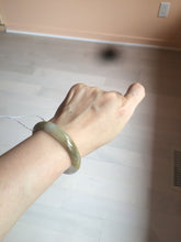 Load image into Gallery viewer, 50mm Certified Type A 100% Natural green brown black purple oval Jadeite Jade bangle AX60-7545