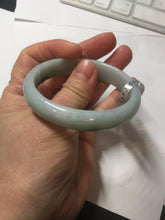 Load image into Gallery viewer, 52.5mm Certificated Type A100% sunny green/dark green Jadeite Jade bangle F06-5007