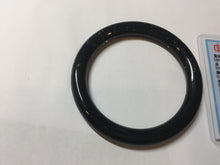 Load image into Gallery viewer, 54.2mm 100% Natural Dark Green/Black Meteorite Starry Night Sky Galaxy Nephrite Bangle HN177-0566