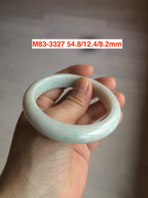 Load image into Gallery viewer, Sale! Type A 100% Natural dark green/white/black Jadeite Jade bangle with defects group 3