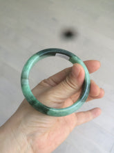 Load image into Gallery viewer, 55.5mm certified 100% natural Type A dark green/sunny green jadeite jade bangle AX5-2839
