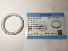 Load image into Gallery viewer, 53.8mm certified 100% natural Type A light green purple brown round cut jadeite jade bangle BS107-2542