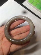 Load image into Gallery viewer, 52.5mm 100% natural beige pink gray round cut Coral Jade (珊瑚玉) bangle SY45