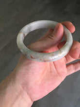 Load image into Gallery viewer, 57.1mm certified 100% natural type A green/red/brown jadeite jade bangle GL37-17-8651