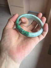 Load image into Gallery viewer, Shopify only. 56.5mm certified 100% natural type A dark green sunny green jadeite jade bangle BH82-8224