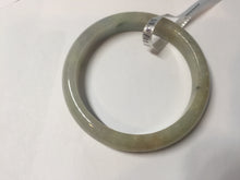 Load image into Gallery viewer, 53.8mm certified Type A 100% Natural icy light green/yellow/purple Jadeite Jade bangle F100-3517