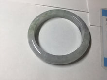 Load image into Gallery viewer, 59mm Certified Type A 100% Natural icy watery green purple Jadeite Jade bangle BQ48-6803
