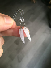 Load image into Gallery viewer, 100% Natural type A light green yellow purple white hot pepper jadeite Jade beads earring group AF100 (add-on item, Not for sale individually)