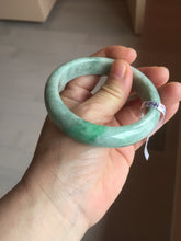 Load image into Gallery viewer, 56mm Certified Type A 100% Natural sunny green Jadeite Jade bangle AU8-4428