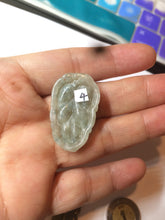 Load image into Gallery viewer, 100% natural type A yellow/purple jadeite jade leaf pendant necklace group AZ99