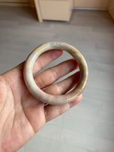 Load image into Gallery viewer, 53.8mm 100% natural beige yellow pink purple round cut a taste of the tropical Coral Jade (珊瑚玉) bangle SY22