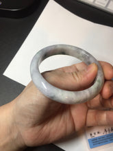 Load image into Gallery viewer, 56.4 mm certificated Type A 100% Natural green purple yellow Jadeite Jade bangle BL64-6220