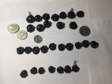 Load image into Gallery viewer, 100% Natural type A black paw Jadeite Jade pendant group BG208