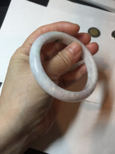 Load image into Gallery viewer, 56.4 mm certificated Type A 100% Natural green purple white Jadeite Jade bangle BL65-6232