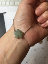Load image into Gallery viewer, Type A 100% Natural light green/white/purple jadeite Jade flower Pendant group PC223