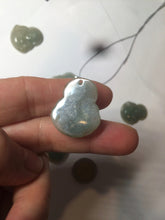 Load image into Gallery viewer, 100% Natural type A dark green/gray happy buddha jadeite Jade pendant necklace group BG8
