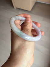 Load image into Gallery viewer, 56.5mm 100% natural type A white/purple/blue/green round cut jadeite jade bangle BL117-9431