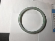 Load image into Gallery viewer, 80mm certified Type A 100% Natural synny green purple yellow(FU LU SHOU 福禄寿) plus size Jadeite Jade bangle BG212-5428