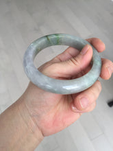 Load image into Gallery viewer, 60mm Certified Type A 100% Natural white/light purple/brown/yellow/gray (FU LU SHOU) Jadeite Jade bangle BF107-8641