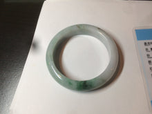 Load image into Gallery viewer, 56.4mm certificated Type A 100% Natural sunny green Jadeite Jade bangle Z128-2357