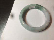 Load image into Gallery viewer, 56.4mm certificated Type A 100% Natural sunny green Jadeite Jade bangle Z128-2357