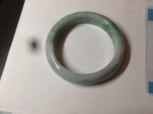 Load image into Gallery viewer, 56.4mm certificated Type A 100% Natural sunny green Jadeite Jade bangle Z129-2352
