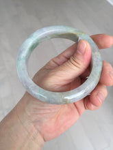 Load image into Gallery viewer, 60mm Certified Type A 100% Natural white/light purple/brown/yellow/gray (FU LU SHOU) Jadeite Jade bangle BF105-8658