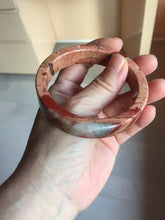 Load image into Gallery viewer, 56mm 100% natural red pink jasper stone(红碧玉,鸡血石) square bangle SY115 Add on item.
