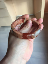 Load image into Gallery viewer, 56mm 100% natural red pink jasper stone(红碧玉,鸡血石) square bangle SY115 Add on item.