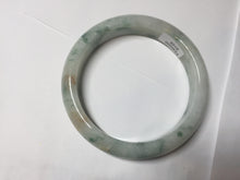 Load image into Gallery viewer, 57.7mm certified Type A 100% Natural light green/red/white Jadeite Jade bangle BP17-8109