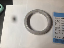 Load image into Gallery viewer, 57.7mm certified Type A 100% Natural red//brown/purple/gray Jadeite Jade bangle BG12-0311