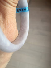 Load image into Gallery viewer, 57mm certified 100% natural type A purple/white jadeite jade bangle E81-0823