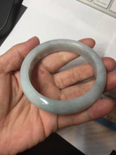 Load image into Gallery viewer, 57.5mm Certified 100% natural Type A light green white jadeite jade bangle B116-5269