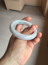 Load image into Gallery viewer, 54.5mm Certified Type A 100% Natural green white blue green brown purple Jadeite Jade bangle H158-7060