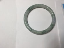 Load image into Gallery viewer, 54.8mm Certified Type A 100% Natural green purple round cut jadeite Jade bangle PJ38-0282