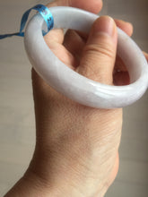 Load image into Gallery viewer, 57mm certified 100% natural type A purple/white jadeite jade bangle E81-0823